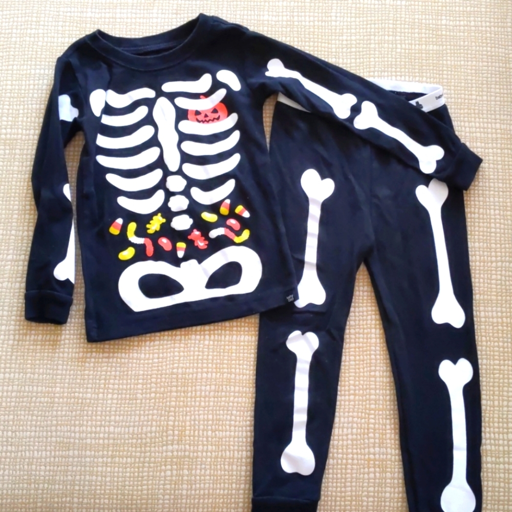 Baby Gap skeleton pajamas